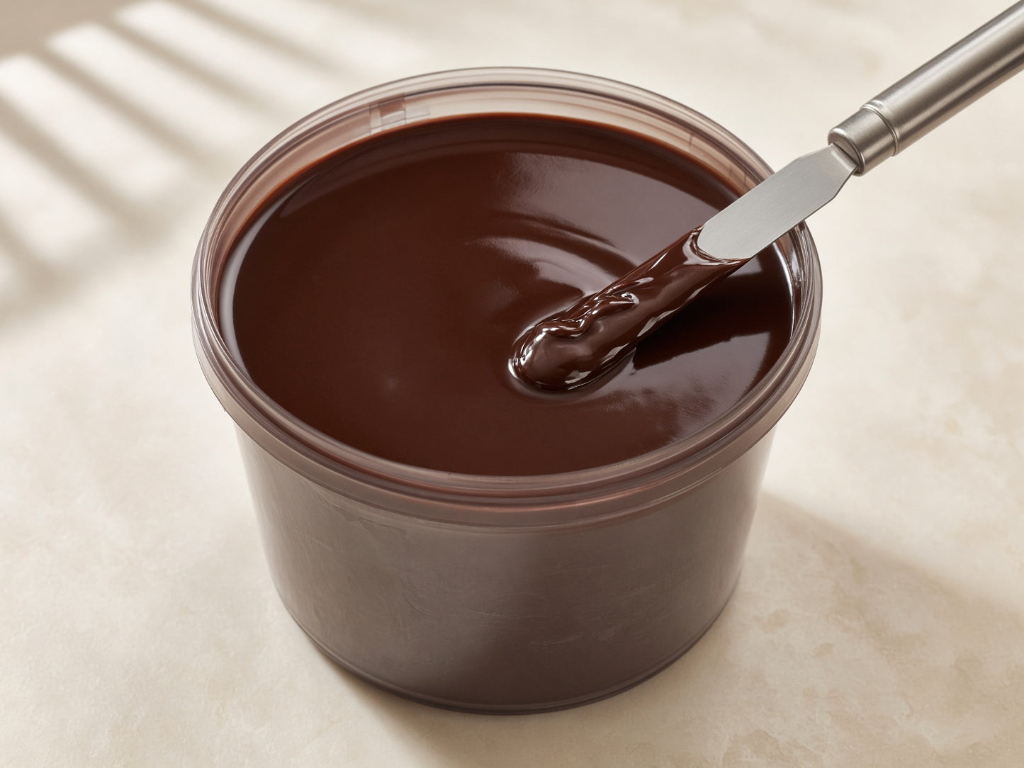 Cremă glazurare neagră Chocovic Kiribati · găleată 5 kg