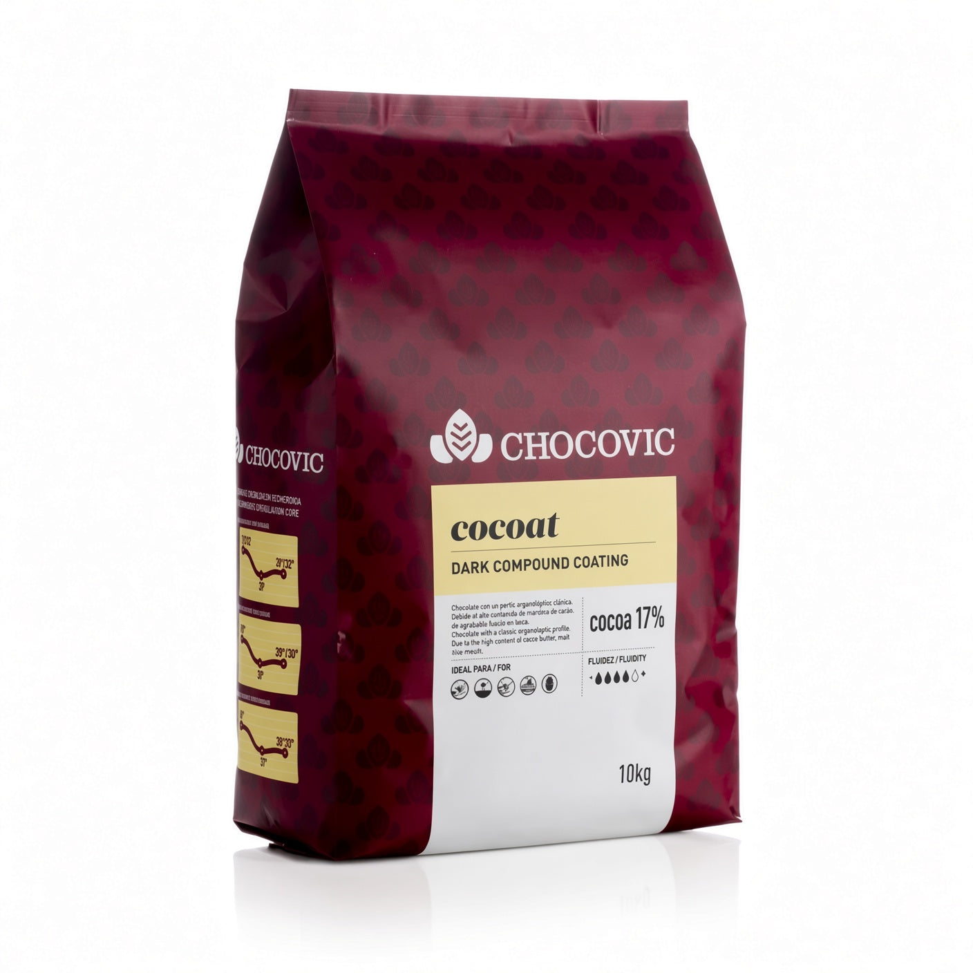 Glazură neagră Chocovic Cocoat 17%