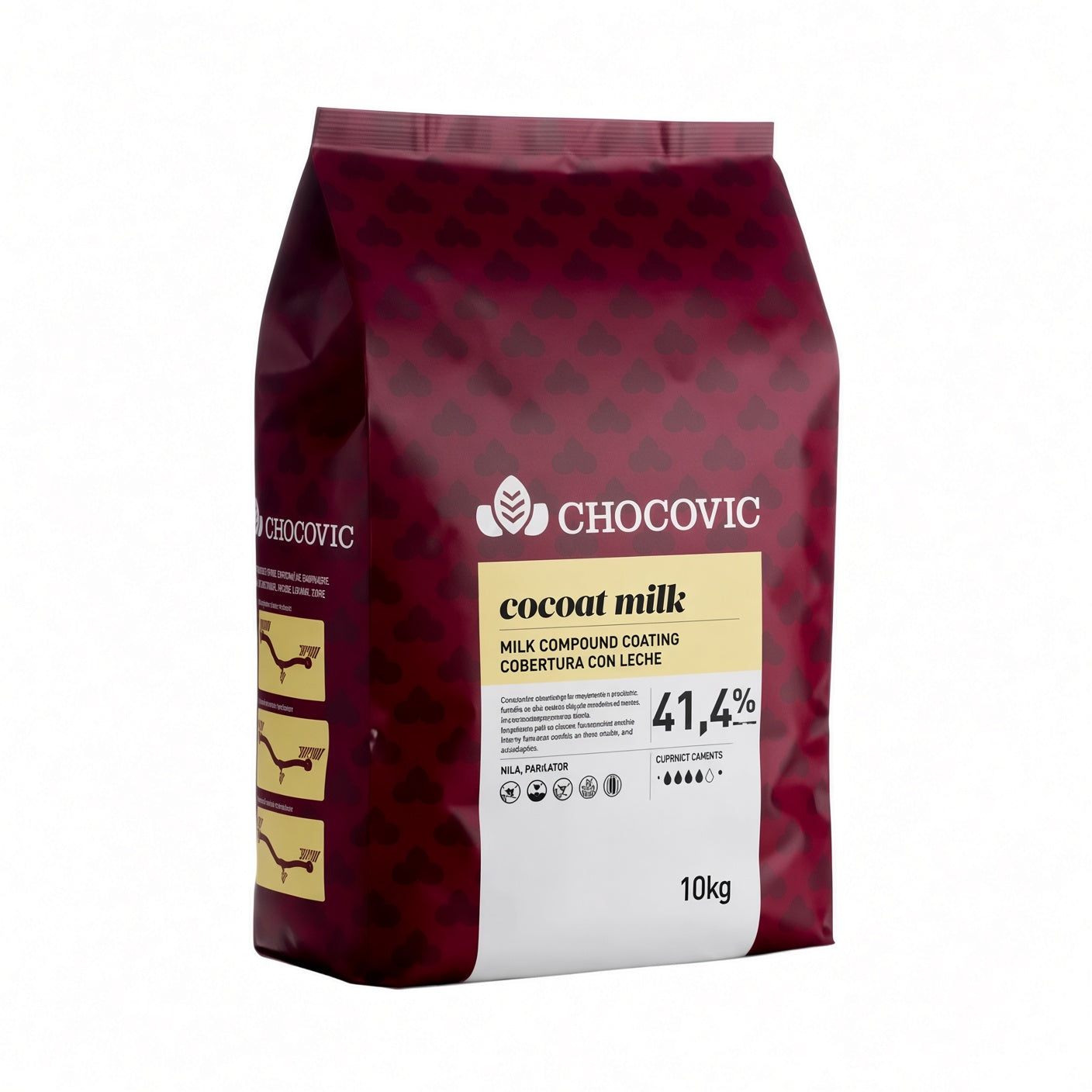Glazură cu lapte Chocovic Cocoat Milk
