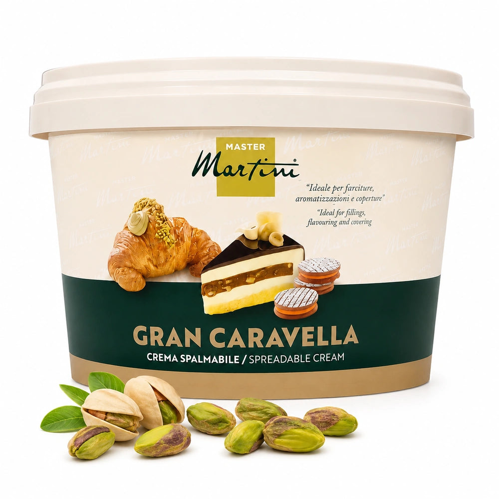 Caravella Cream Pistachio – Cremă de Fistic 10% 13 kg